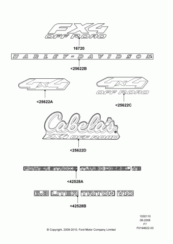 F-Series Super Duty (F7) America 2009
