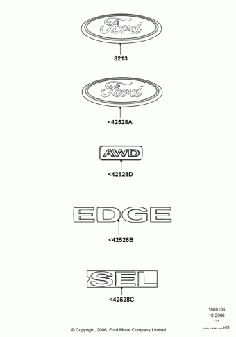 Edge 2007-2014 / MKX 2007-2015 (Q1) America 2007