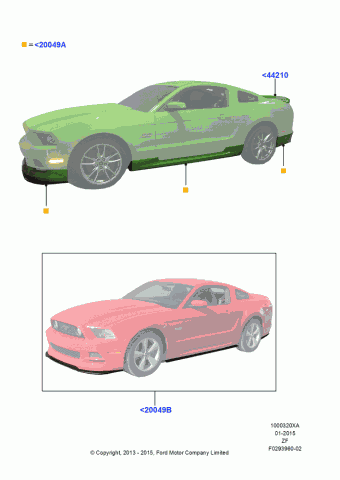 Mustang (ZF) America 2014