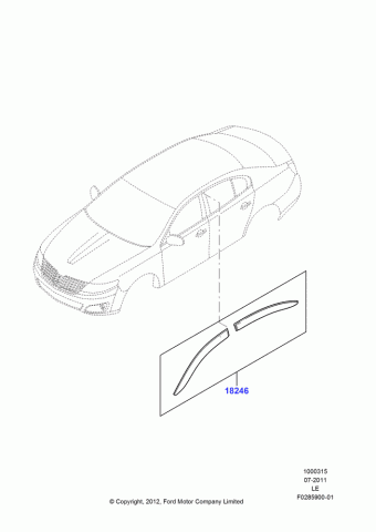 Lincoln MKS (LE) America 2014