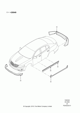 Lincoln MKS (LE) America 2009
