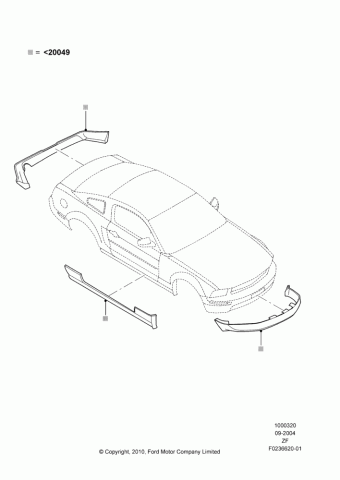 Mustang (ZF) America 2005