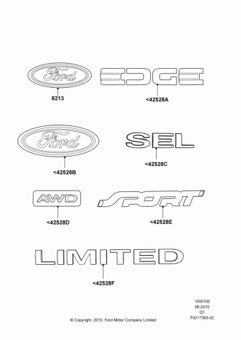Edge 2007-2014 / MKX 2007-2015 (Q1) America 2011