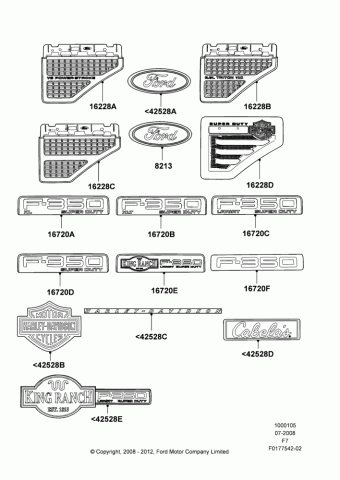 F-Series Super Duty (F7) America 2010