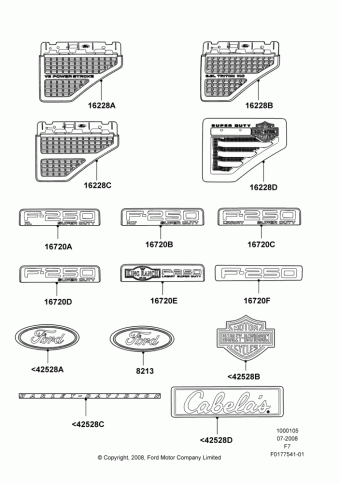 F-Series Super Duty (F7) America 2009