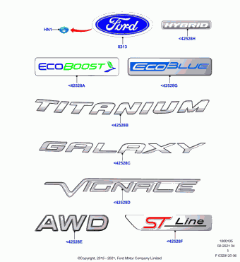 S-MAX/Galaxy CDR 2015- Europe 2015