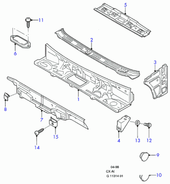 Fiesta CX 1989-1996 Europe 1989