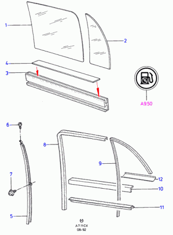 Fiesta CX 1989-1996 Europe 1989