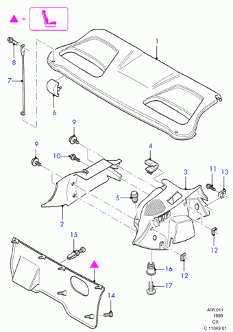 Fiesta CX 1989-1996 Europe 1989
