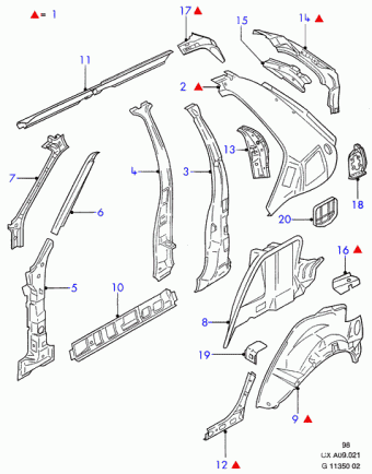 Fiesta CX 1989-1996 Europe 1989