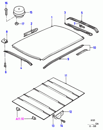 Escort DA 1986-1990 Europe 1986