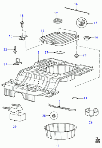Mondeo FD 1992-1996 Europe 1992
