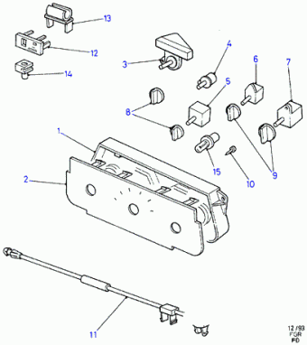 Mondeo FD 1992-1996 Europe 1992