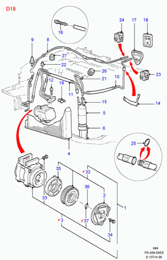 Mondeo FD 1992-1996 Europe 1992