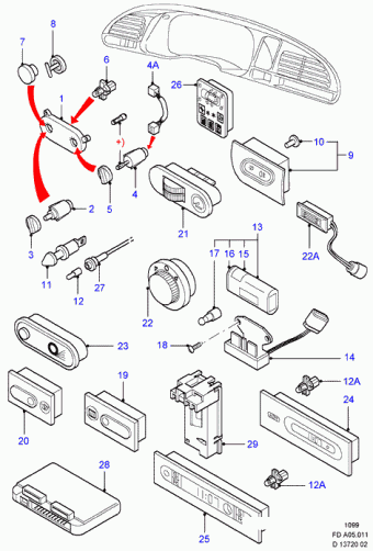 Mondeo FD 1992-1996 Europe 1992