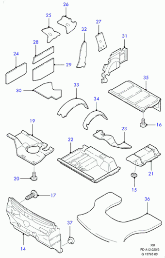 Mondeo FD 1992-1996 Europe 1992