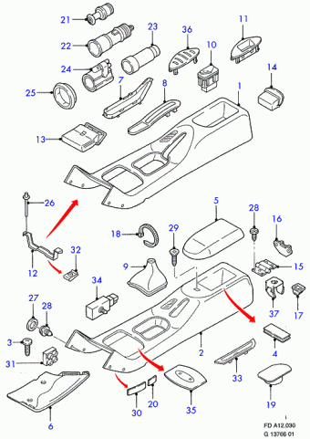 Mondeo FD 1992-1996 Europe 1992