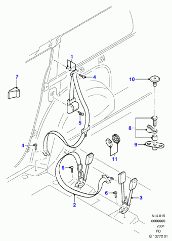 Mondeo FD 1992-1996 Europe 1992