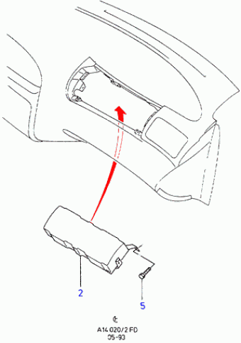 Mondeo FD 1992-1996 Europe 1992