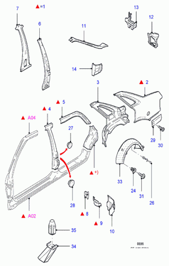 Scorpio FE 1994-1998 Europe 1994