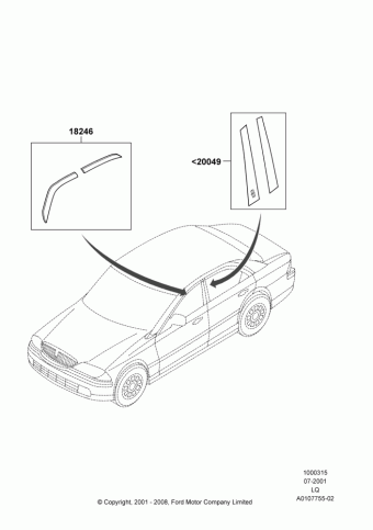 Lincoln LS (LQ) America 2002