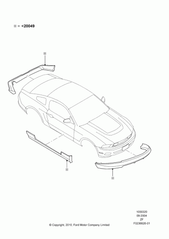 Mustang (ZF) America 2005