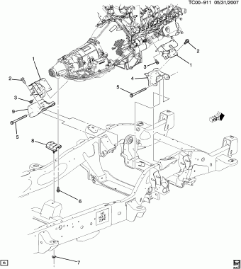 Silverado/Sierra/Cheyenne - 03,43,53 Bodystyle (2WD)(New Model) 14.02.2007 2007