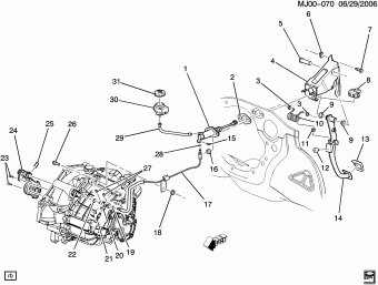 Cavalier 2003 (L61) ENGINE,2.2L,4CYL,MFI,DOHC