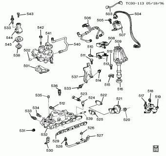Pickup - 03,43,53 Bodystyle (2WD) 05.01.1995 1995