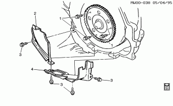 Lumina 1990 (LH0) ENGINE,3.1L(3.1T),V6,MFI