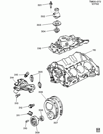 SMALL VAN 4 X 4 CHEVY VAN SPORT VAN AND ASTRO GMC VANDURA RALLY & SAFARI 1990 (LB4) ENGINE,(4.3Z),V6,EFI