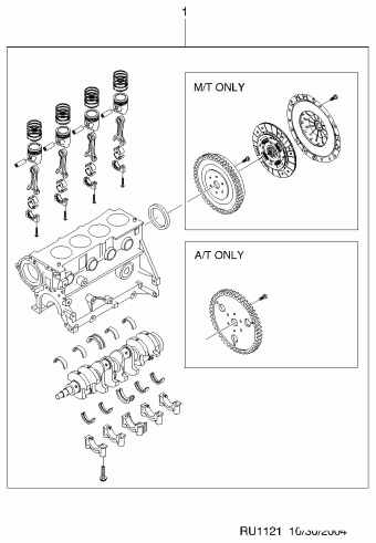 REZZO (U100) 14.06.2006 (L76) ENGINE-4 CYL 2.0 SOHC