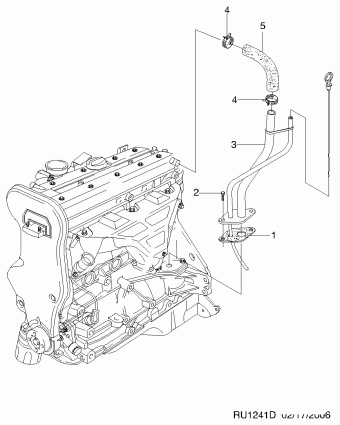 REZZO (U100) 14.06.2006 (L76) ENGINE-4 CYL 2.0 SOHC