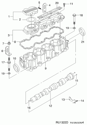REZZO (U100) 14.06.2006 (L76) ENGINE-4 CYL 2.0 SOHC