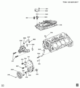 Silverado/Sierra - 03,43,53 Bodystyle (2WD) 2004 C,CC36003
