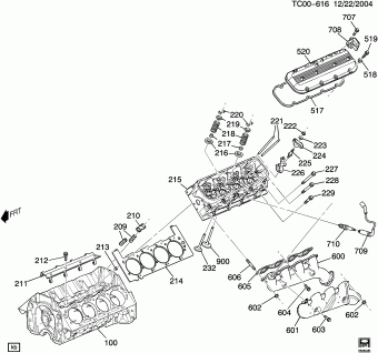 Suburban/Yukon XL/Escalade ESV - 06 Bodystyle (4WD/AWD) 15.12.2004 2005