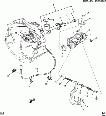 Silverado/Sierra - 03,43,53 Bodystyle (2WD)(New Model) 2002 C,TC15703