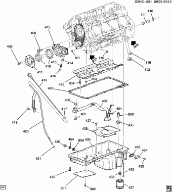 Silverado 1500 Hybrid - 43 Bodystyle (2WD) (57C) 2013