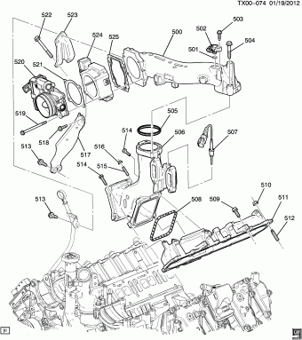 Silverado / Sierra Heavy Duty - 03, 43 Bodystyle (4WD) (Carryover Model) 03.10.2013 2014