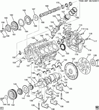 Silverado / Sierra Heavy Duty - 03, 43 Bodystyle (4WD) (Carryover Model) 03.10.2013 2014