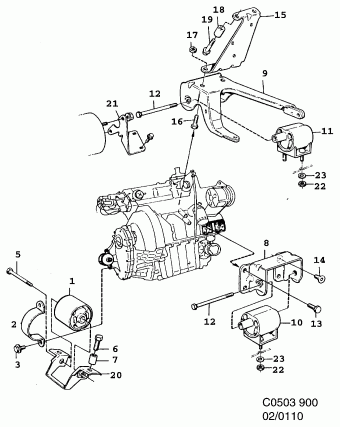 SAAB 900 09.07.1992 1993
