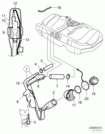 SAAB 9-5 (9600) 08.02.2001 2001