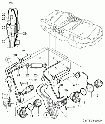 SAAB 9-5 (9600) 26.03.1999 1999