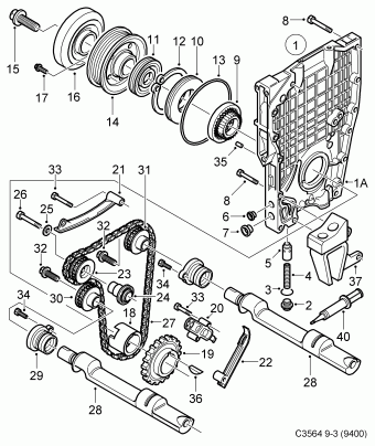 SAAB 9-3 (9400) 01.03.2002 2002