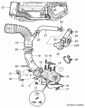 SAAB 9-3 (9400) 15.09.1999 2000