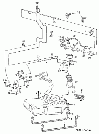 SAAB 9000 19.05.1995 1995