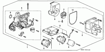 CIVIC COUPE General 13SR801