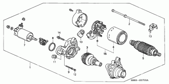 CIVIC COUPE General 13SR801