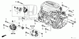 HONDA PILOT General 17TG7G01
