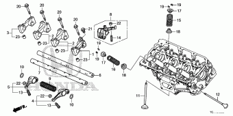 HONDA PILOT General 17TG7G01